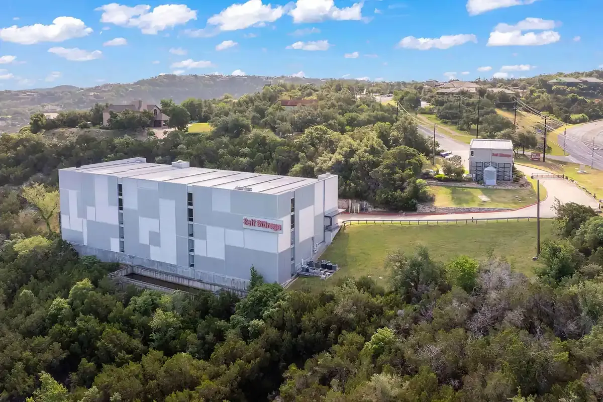 Aerial view of Stor Self Storage
