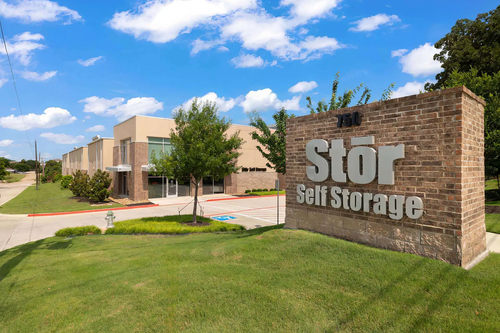 Southlake storage facility exterior view