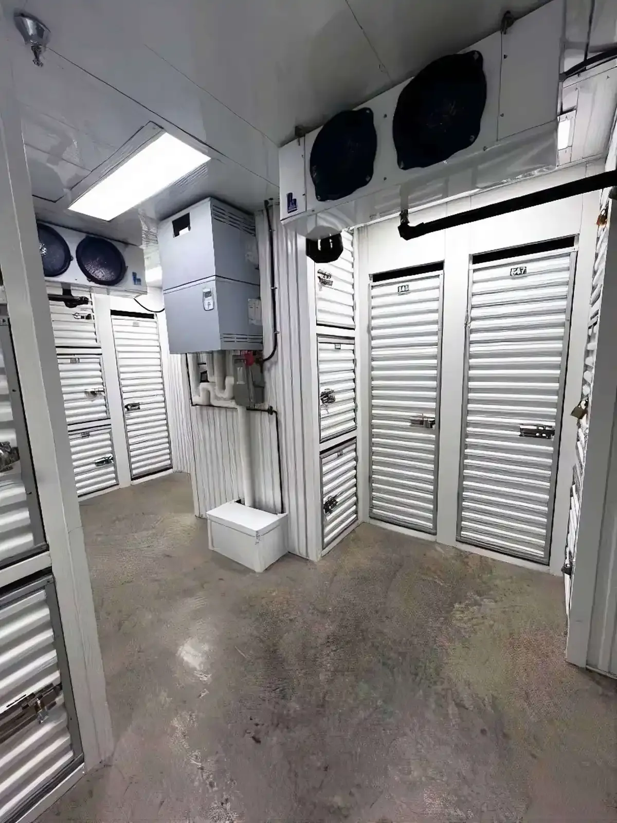 Indoor storage units